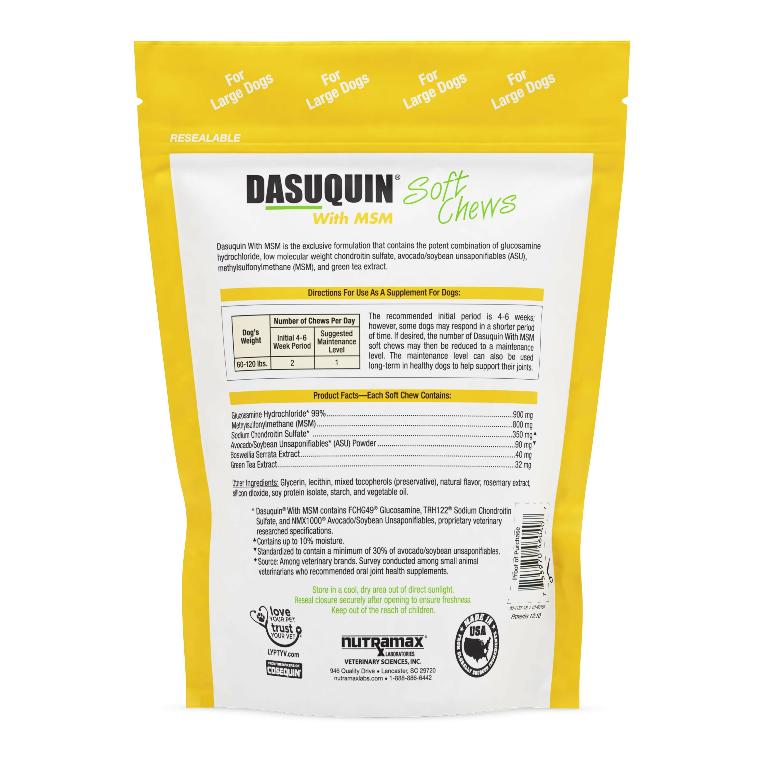 Dasuquin with MSM Soft Chews