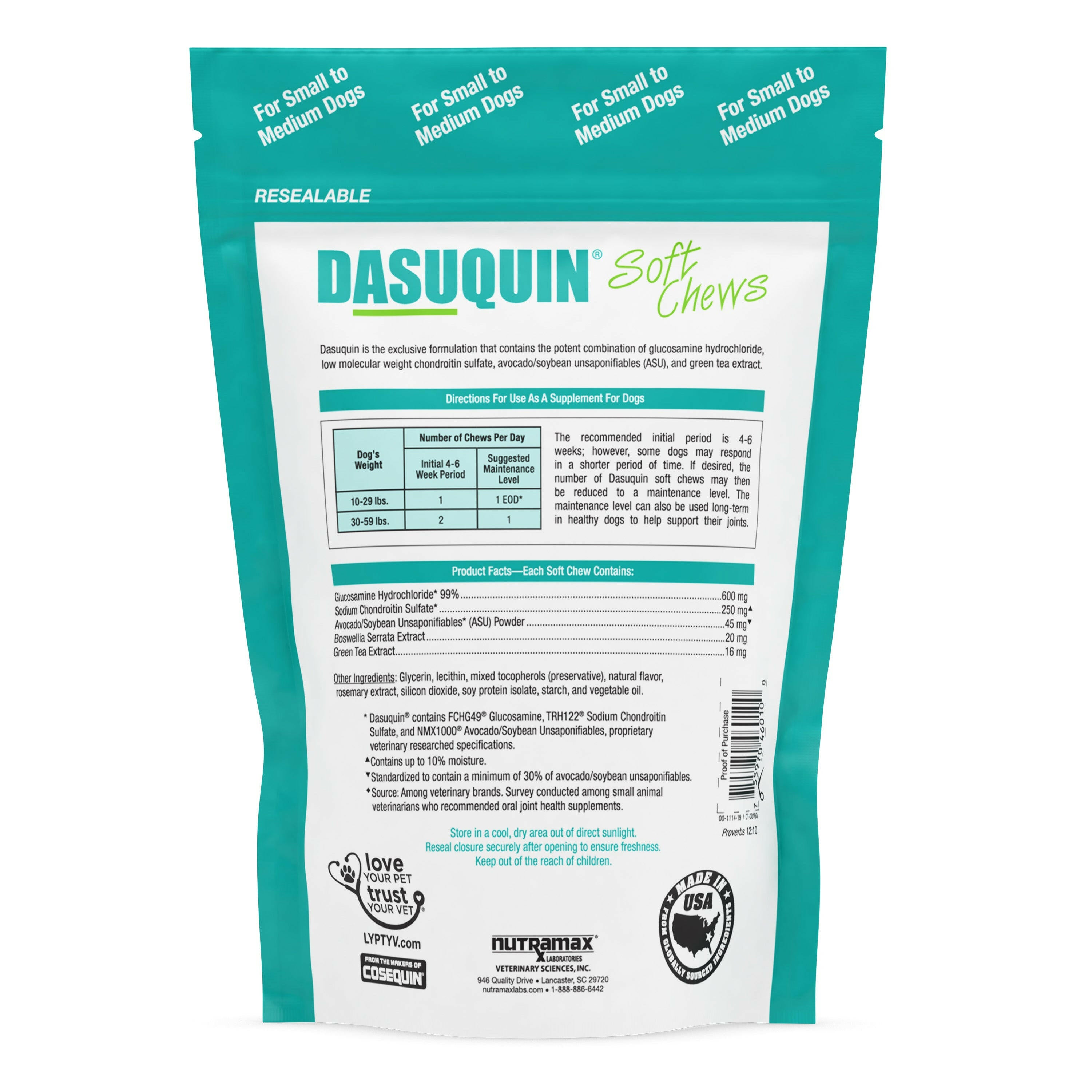 dog joint supplement dasuquin