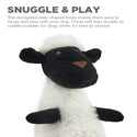 Outward Hound Scruffles Lamb Plush Squeaky Toy For Dog (Large)