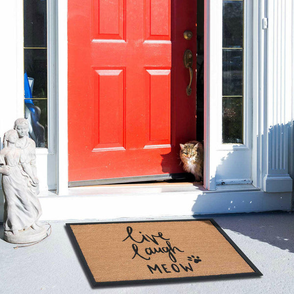 4 Cats & Dogs L.L. Meow Rectangular Entrance Mat