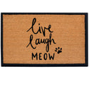 4 Cats & Dogs L.L. Meow Rectangular Entrance Mat Set