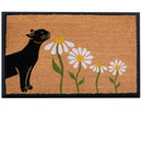 4 Cats & Dogs Spring Kitty Sniff Rectangular Entrance Mat