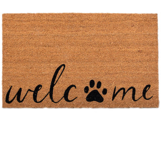 4 Cats & Dogs Welcome + Paw Rectangular Entrance Mat Refill