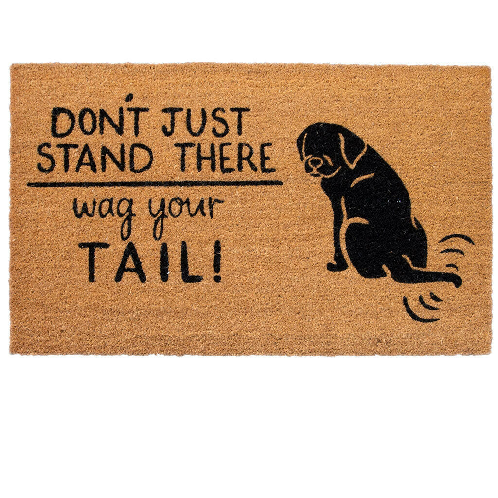 4 Cats & Dogs Wag Your Tail Rectangular Entrance Mat Refill