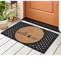 4 Cats & Dogs Two Pets + Home Round Entrance Mat