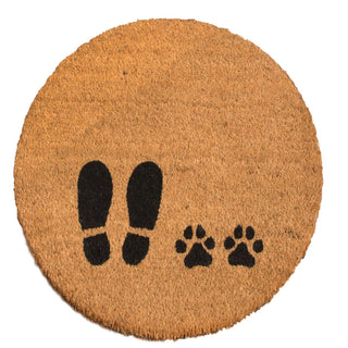 4 Cats & Dogs Foot + Paw Round Entrance Mat refill