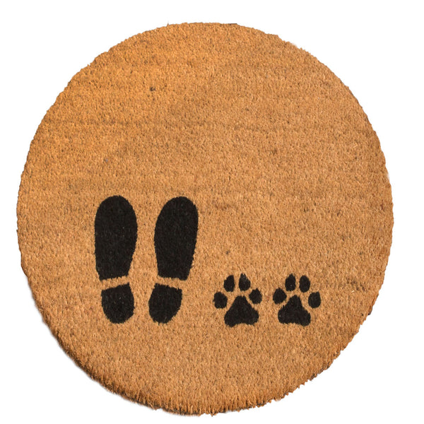 4 Cats & Dogs Foot + Paw Round Entrance Mat refill