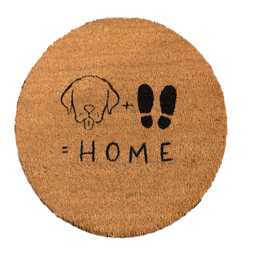 4 Cats & Dogs Dog + Feet Home Round Entrance Mat Refill