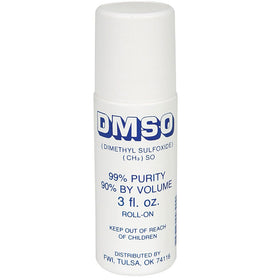 DMSO Dimethyl Sulfoxide Roll-On 99% Pure Gel Formula, 3-oz