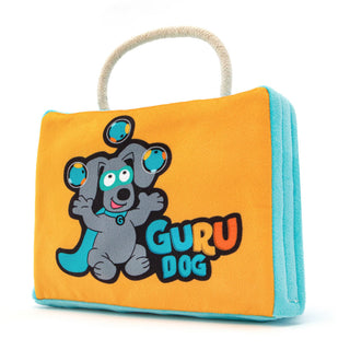 GURU Fun Box Plush Puzzle Bag Dog Toy Jiggling