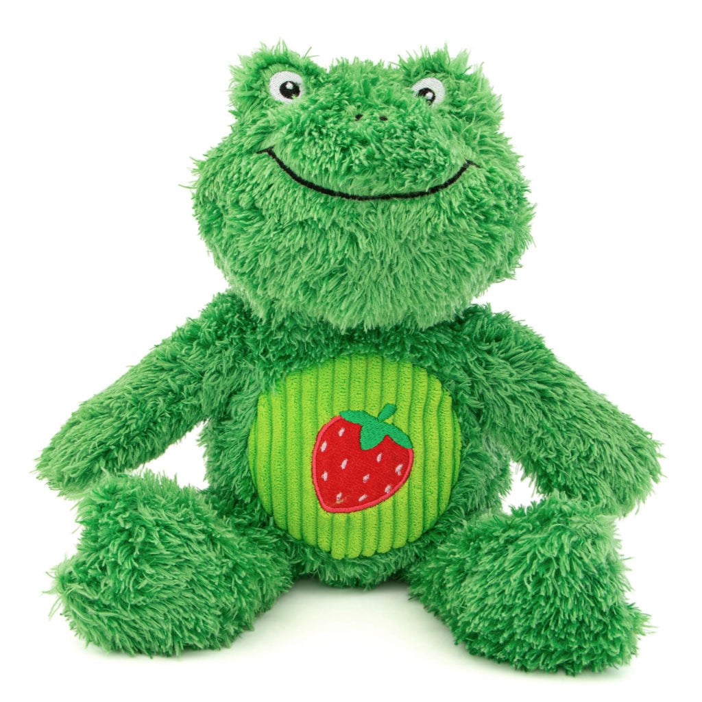 GURU Soft Scents Plush Dog Toy Frog, Medium