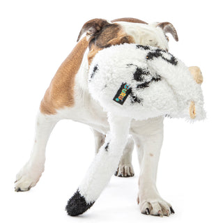 GURU Hide-A-Tail Plush Puzzle Dog Toy Cow with Dog