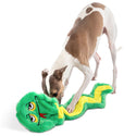 GURU Hide-A-Tail Snake Plush Puzzle Dog Toy