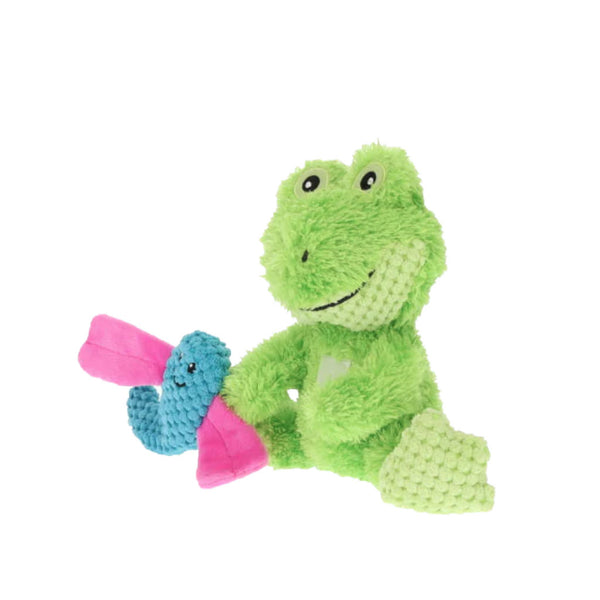 GURU Loveys Dog Toy, Frog, Medium