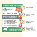 Dr. Marty Nature’s Blend Essential Wellness in Turkey Bone Broth Wet Dog Food