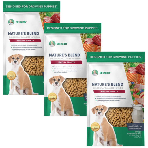Dr. Marty Nature's Healthy Growth Freeze Dried Raw Food for Puppies (48 oz)