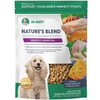 Dr. Marty Nature's Blend Healthy Digestion Freeze Dried Dog Food