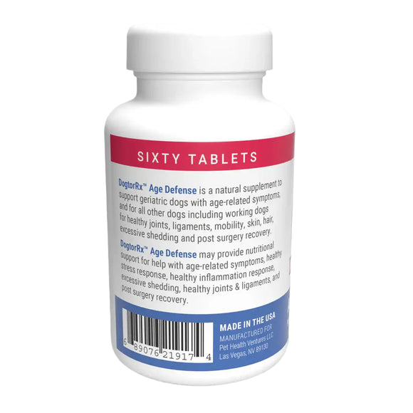 DogtorRx Age Defense Natural Supplement for Dogs of All Ages