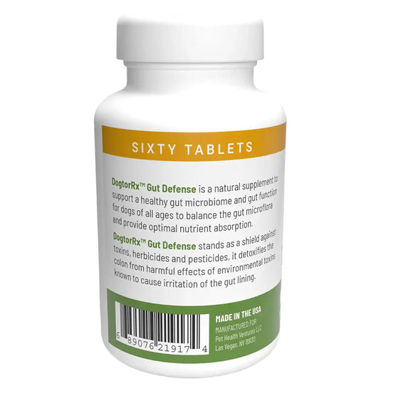 DogtorRx Gut Defense Natural Supplement for Dogs of All Ages