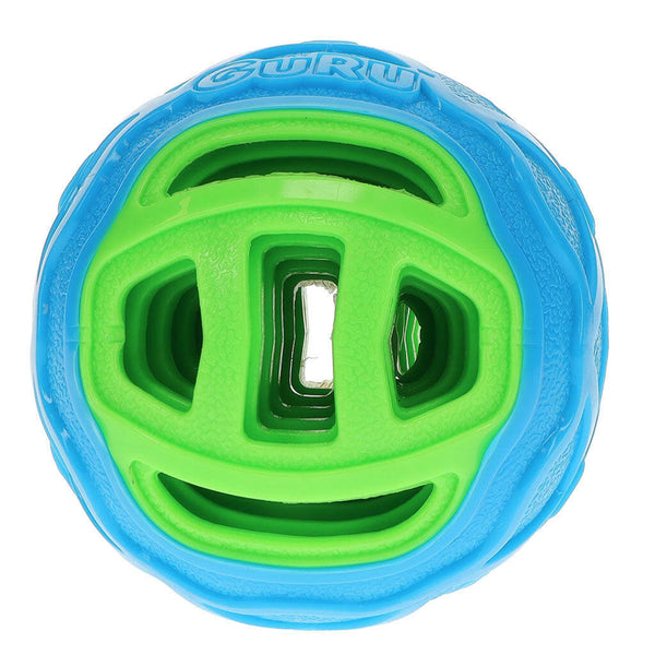 GURU Pocket Ball Dog Toy showing the inside