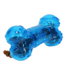 GURU No Begging! Bone Treat Dispenser Dog Toy with treats and kibble 