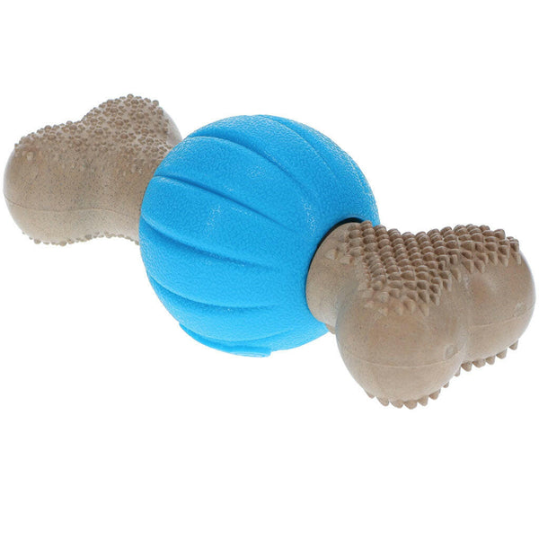 GURU Spin & Chew Bone Dog Toy Bacon