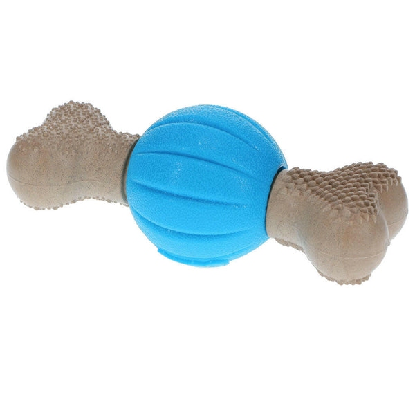 GURU Spin & Chew Bone Dog Toy Bacon