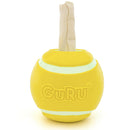 GURU Tennis Treat Holder Ball Dog Toy, Medium with treat