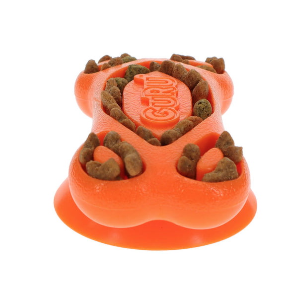 GURU Distracto-Pod Bone Treat Dispenser Dog Toy with treats