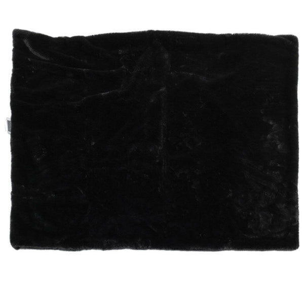 4 Cats & Dogs Pixie Throw Faux Black Fur Color