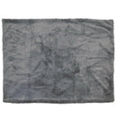4 Cats & Dogs Pixie Throw Faux Grey Fur Color