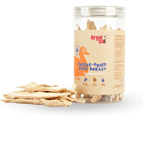Arya Sit Freeze-Dried Duck Breast Treats for Dogs & Cats