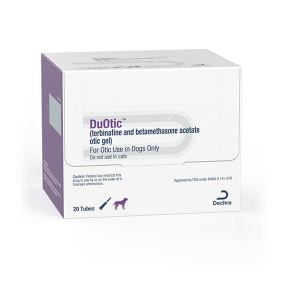 Duotic Otic Gel for Dogs, 1 mL, 20-count