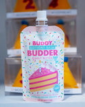 Bark Bistro Buddy Birthday Bash Budder Peanut Butter Squeeze Packs for Dogs