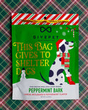 GivePet Peppermint Bark Carob, Molasses & Peppermint Flavor Dog Treats, 6-oz