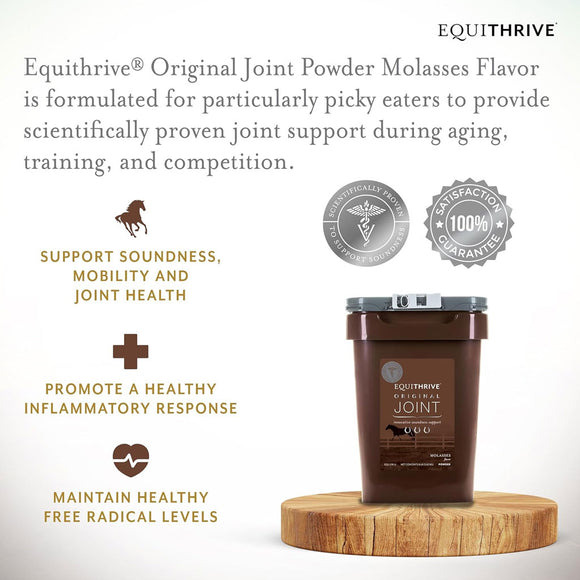 Equithrive Original Joint Powder Molasses Horse Supplements