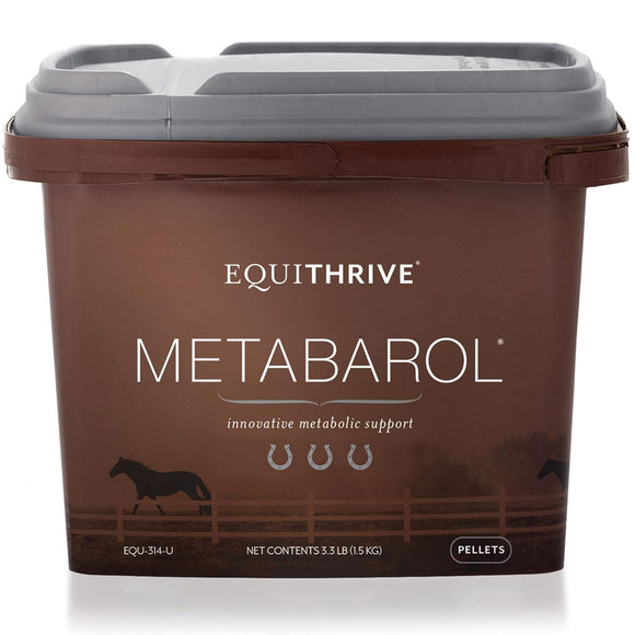 Equithrive Metabarol Metabolism Support Horse Supplement