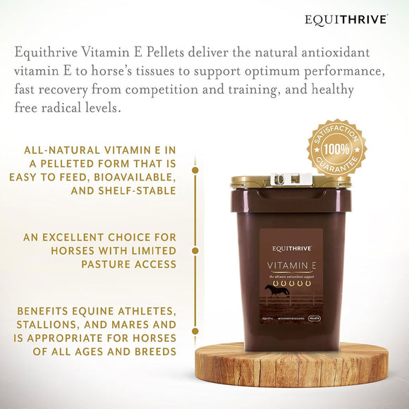 Equithrive Vitamin E Pellets Horse Supplements