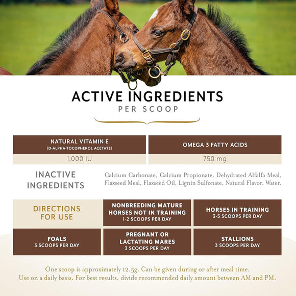Equithrive Vitamin E Pellets Horse Supplements