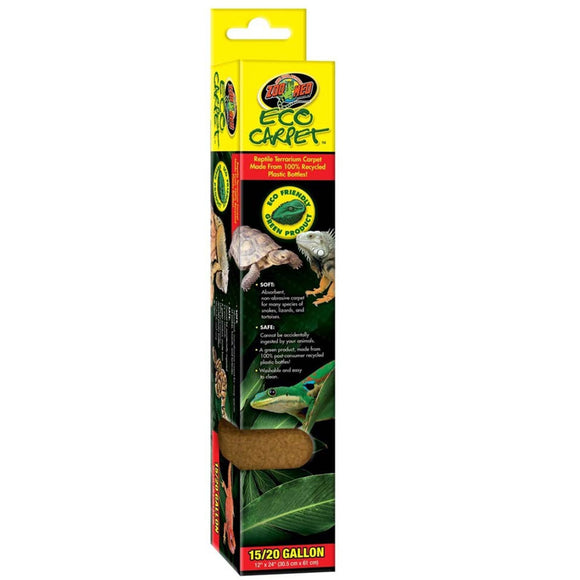 Zoo Med Eco Carpet packaging on a white background
