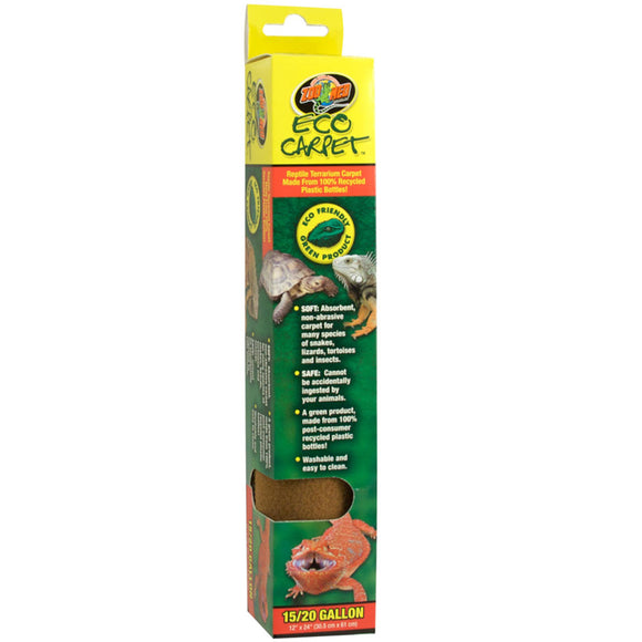 Zoo Med Eco Carpet packaging on a white background