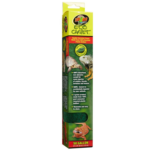 Zoo Med Eco Carpet packaging on a white background