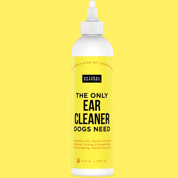 Natural Rapport The Only Ear Cleaner Dogs Need 8oz