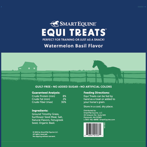 SmartEquine Treats Watermelon Basil Horse Treats