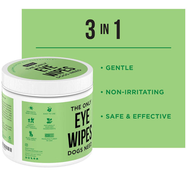 Natural Rapport The Only Eye Wipes Dogs Need