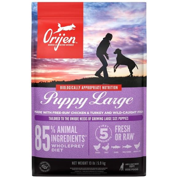 ORIJEN Puppy Large Grain-Free High-Protein Dry Dog Food