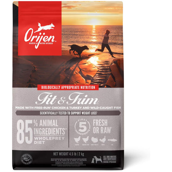 ORIJEN Fit & Trim Grain-Free High-Protein Dry Dog Food