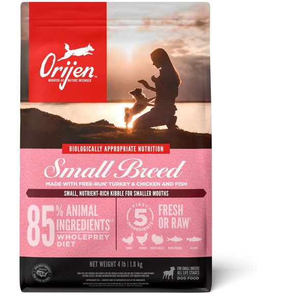 ORIJEN Small Breed Grain-Free High-Protein Dry Dog Food