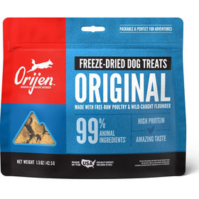 ORIJEN Original Grain-Free High-Protein Freeze-Dried Dog Treats