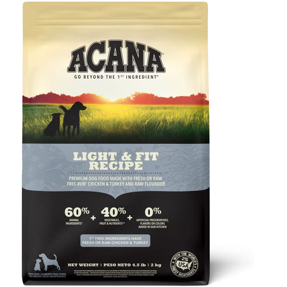 ACANA Light & Fit Grain-Free Dry Dog Food